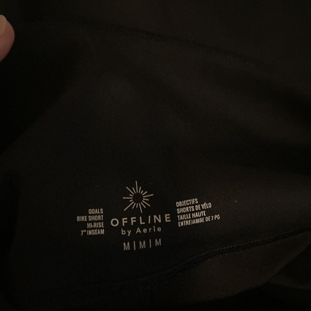 Aerie Goals Bike Short 7 inch inseam - Picture 2 of 3
